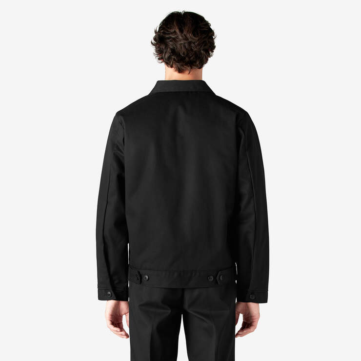 Dickies Insulated Eisenhower Jacket - Black - Stencil
