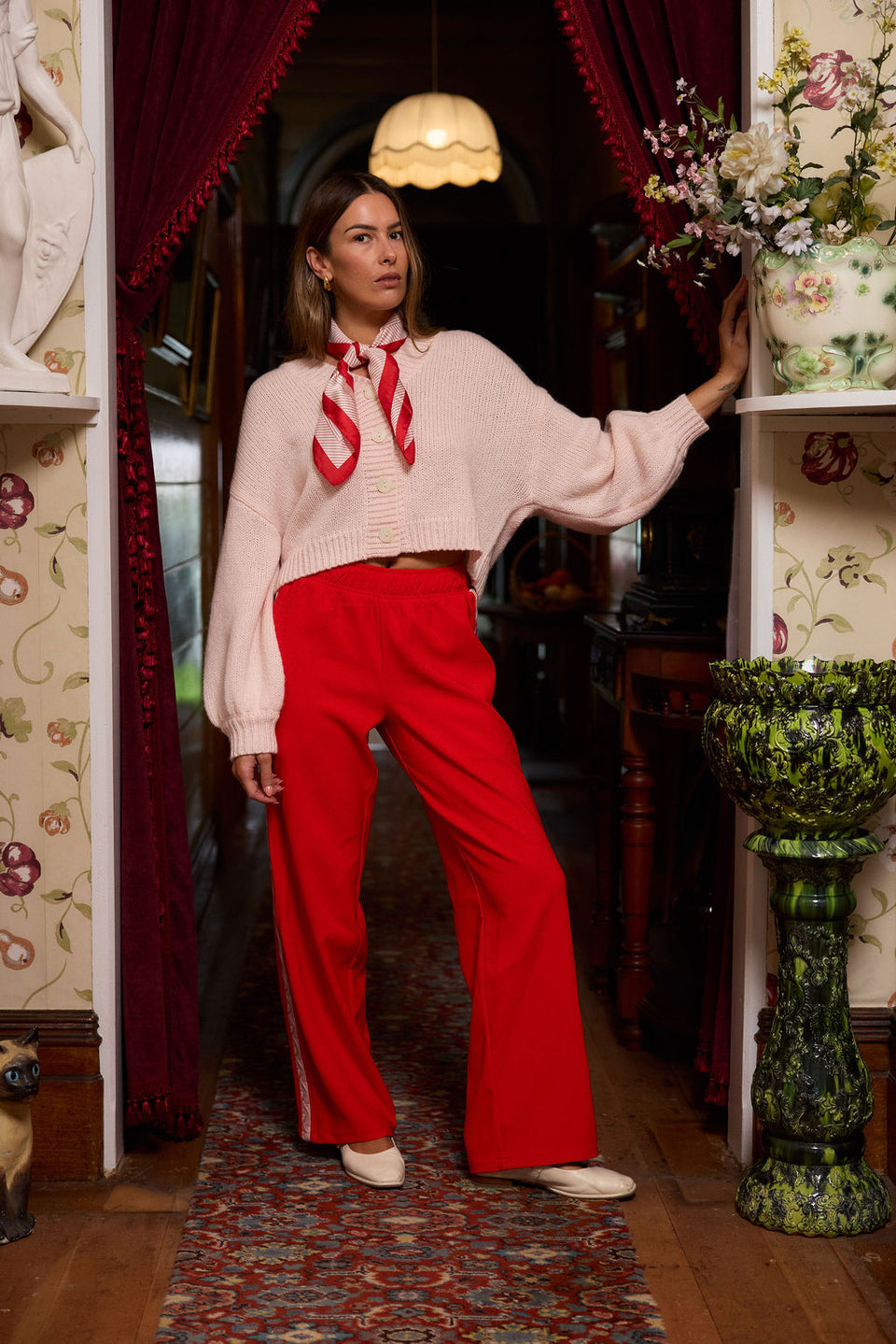 Thing Thing Huddle Cardigan - Milkshake - Stencil