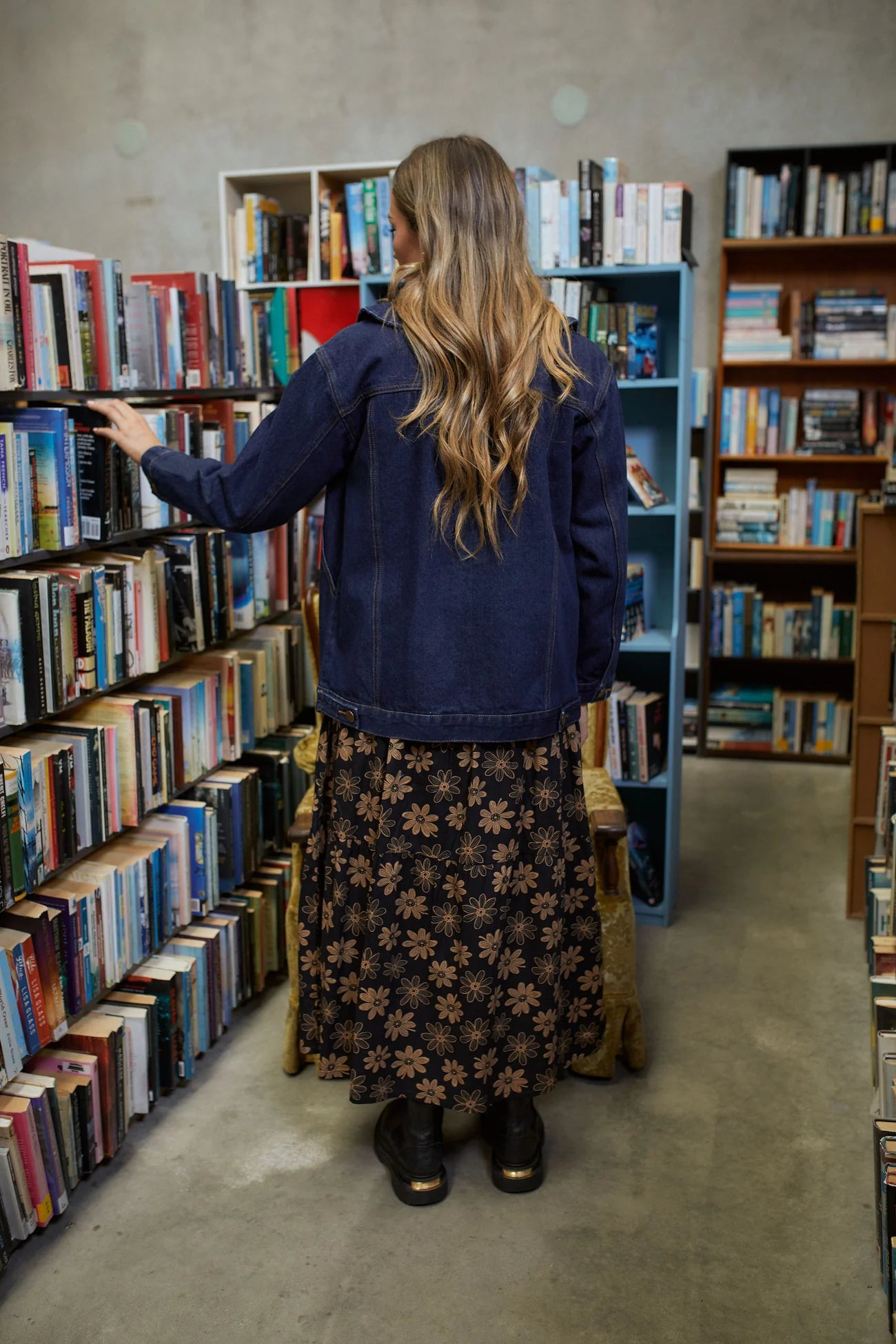 Thing Thing Karla Skirt - Winter Petal - Stencil