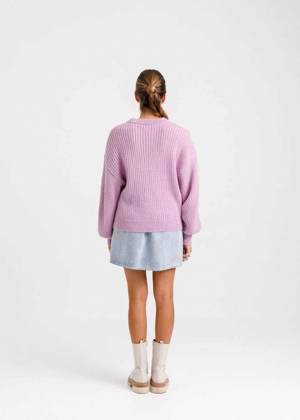 Thing Thing Emmie Knit Lilac