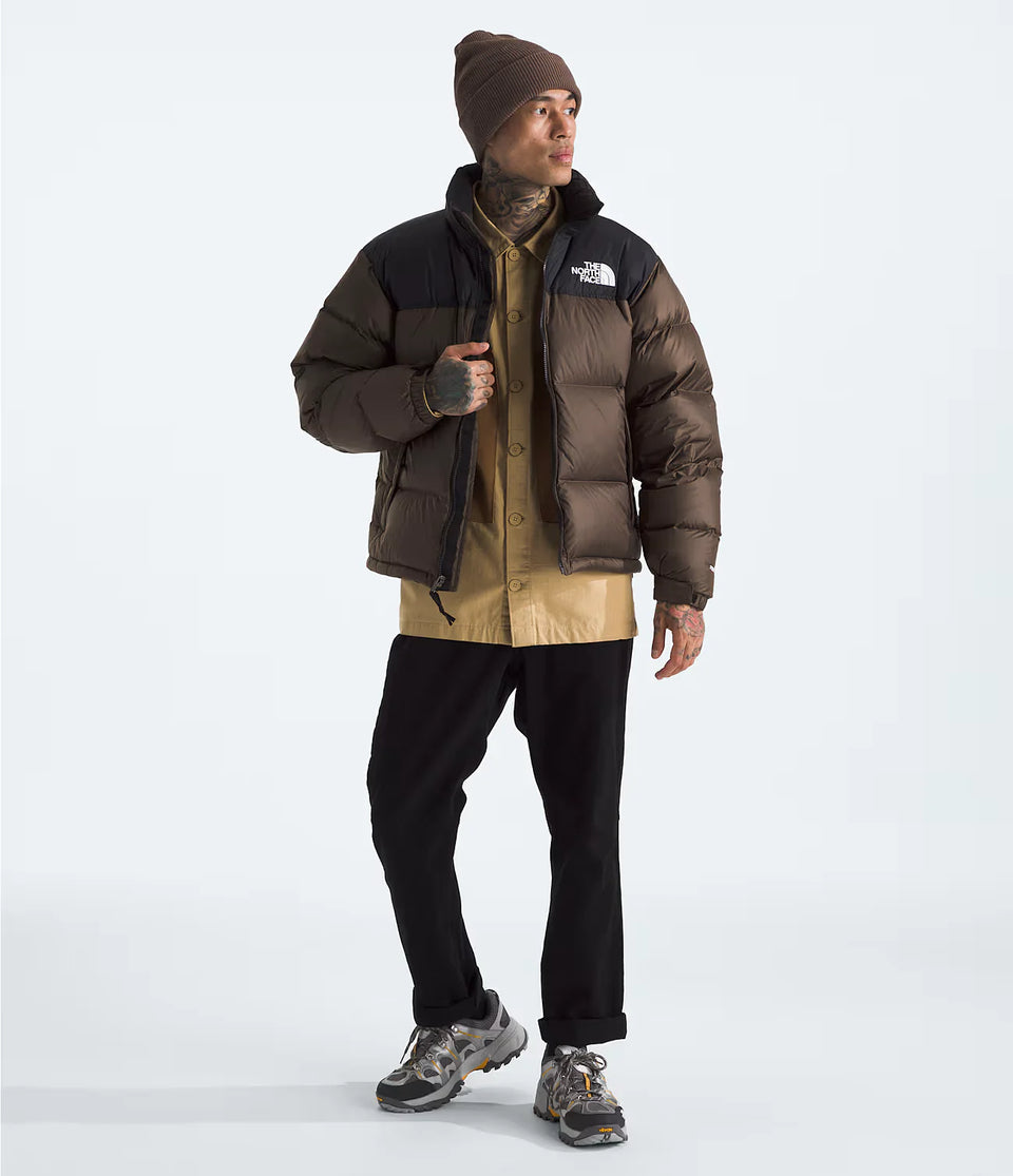 The North Face Men’s 1996 Retro Nuptse Jacket - Smokey Brown/TNF Black