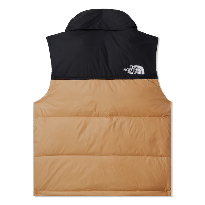 The North Face Men's 1996 Retro Nuptse Vest Almond Butter - Stencil