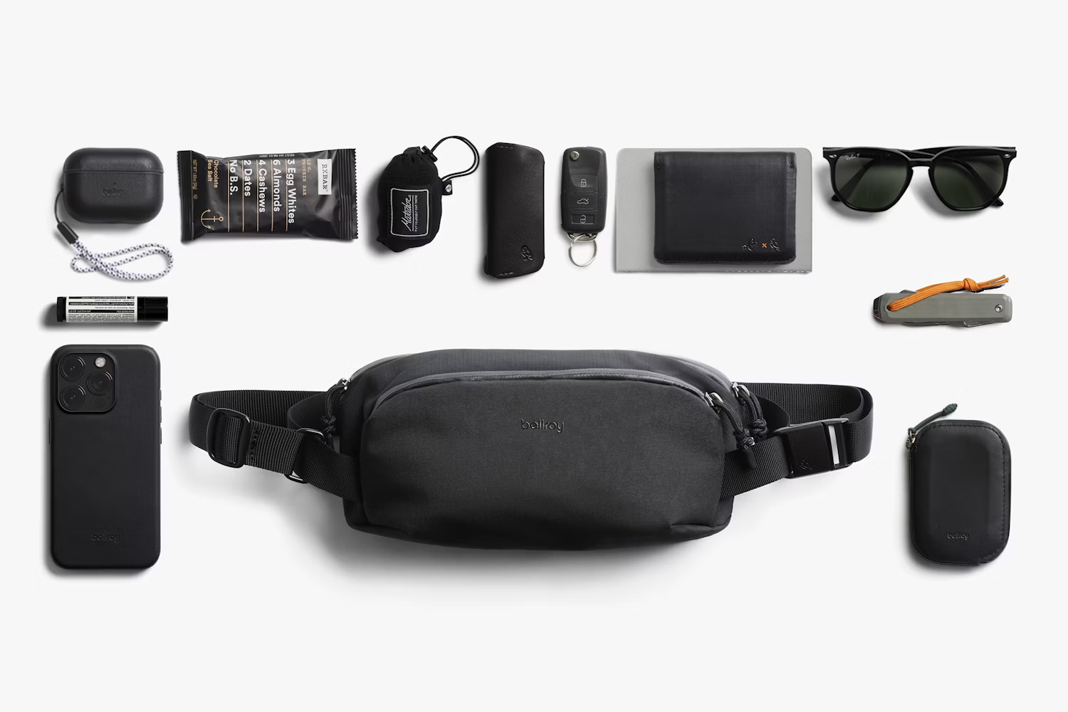 Bellroy Venture Ready Sling 2.5L - Black - Stencil