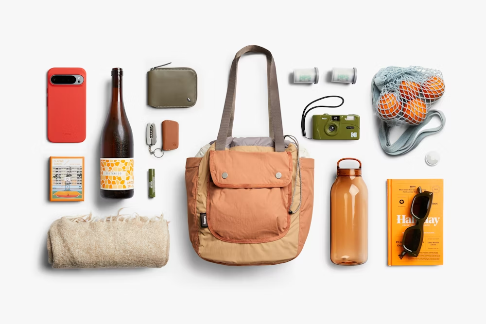 Bellroy Cinch Tote - Sand Dune - Stencil