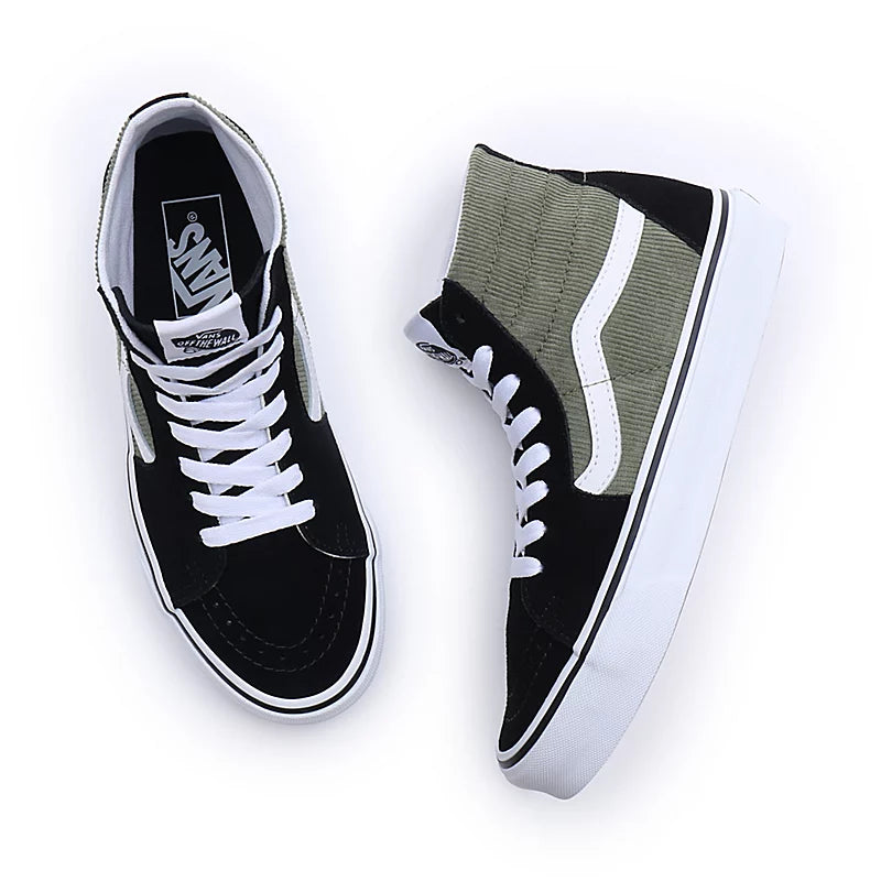 Vans Sk8-Hi Tapered - Mini Cord Green – Stencil