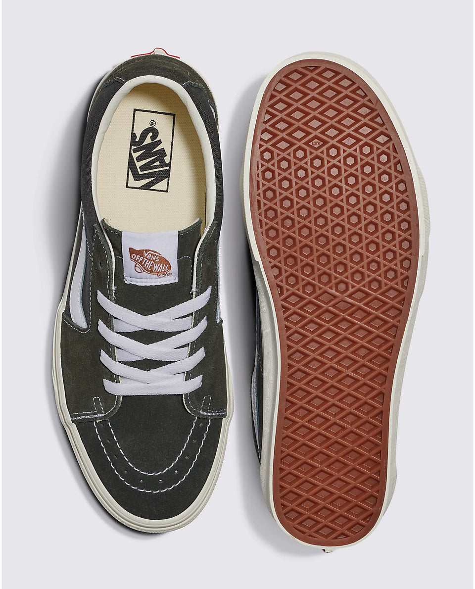 Vans Sk8-Low Canvas Suede Black Ink