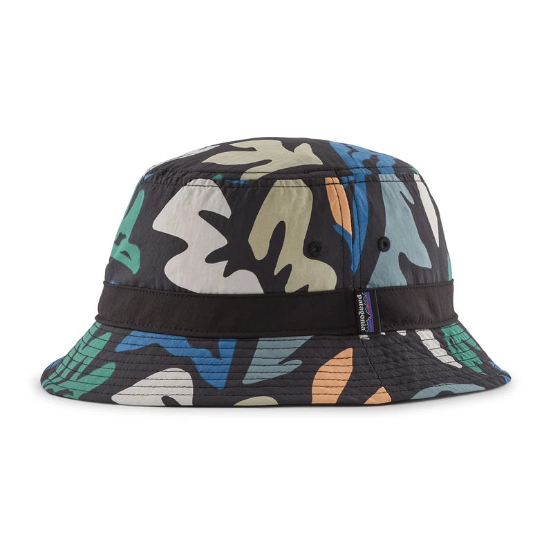 Patagonia Wavefarer™ Bucket Hat - Kaleido : Black