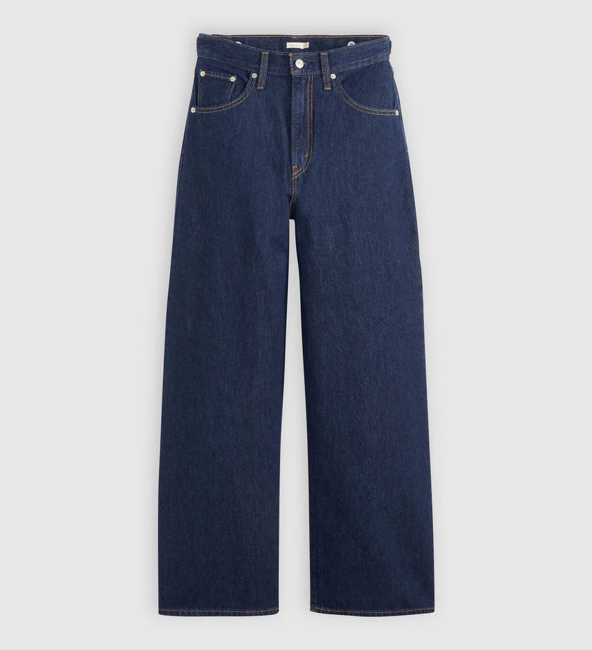 Levi's Women's Cinch Baggy Jeans - Reign Of The Rinse - Stencil