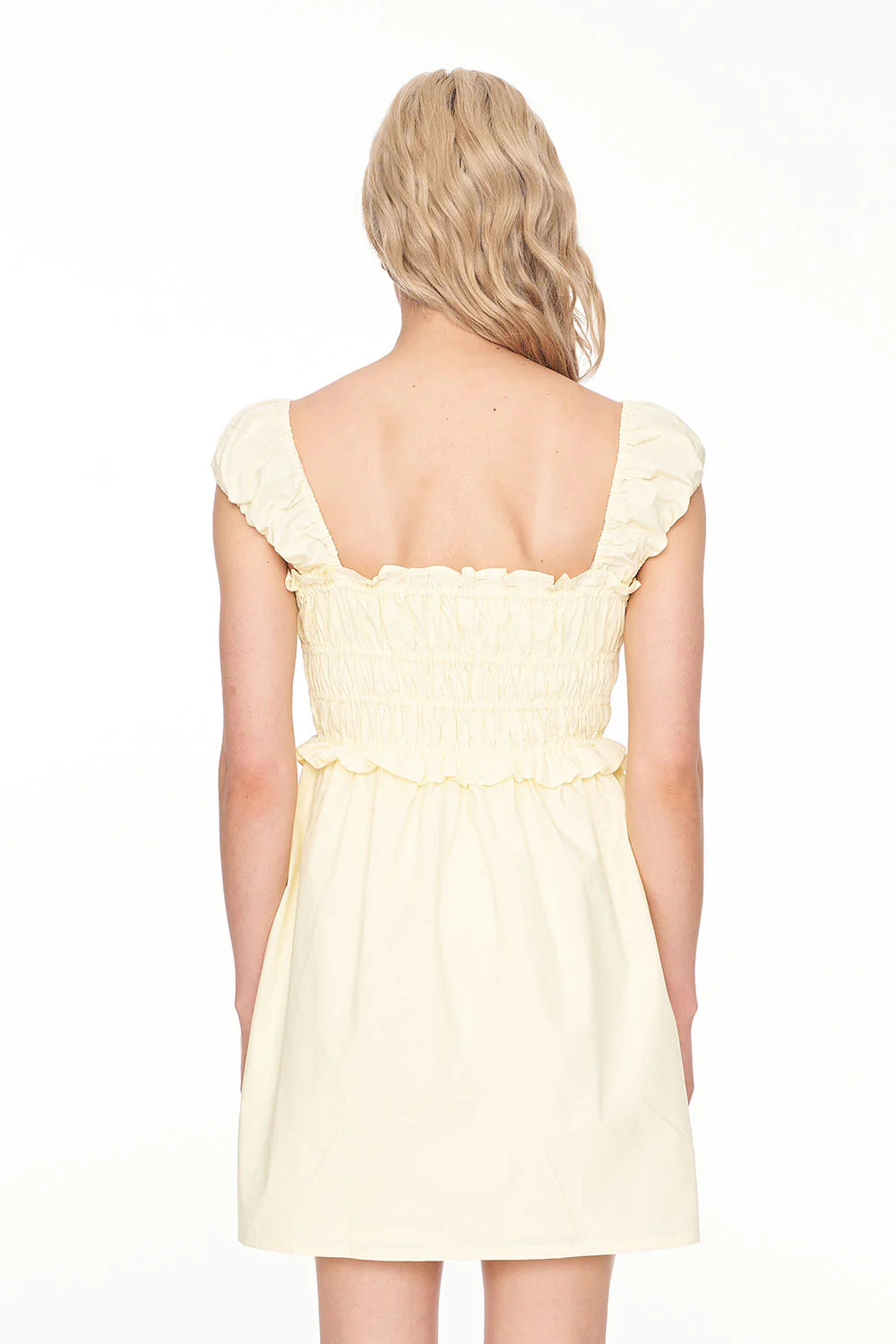 Huffer Cruise Isla Mini Dress - Lemoncello - Stencil