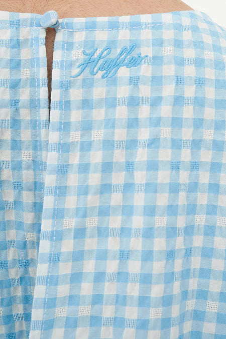 Huffer Catalina Milly Dress - Blue/Chalk - Stencil