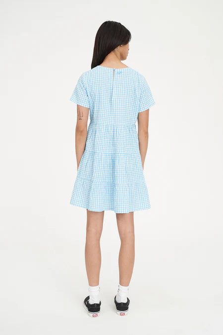 Huffer Catalina Milly Dress - Blue/Chalk - Stencil