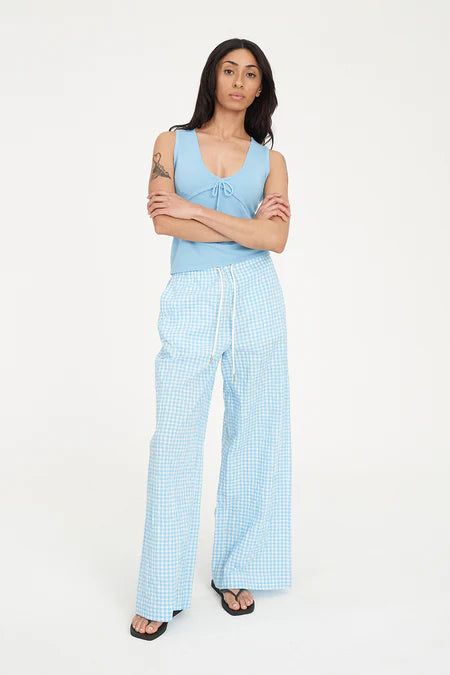 Huffer Catalina Sabine Pant - Blue Chalk - Stencil