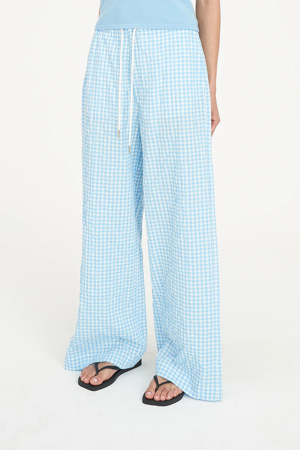 Huffer Catalina Sabine Pant - Blue Chalk - Stencil