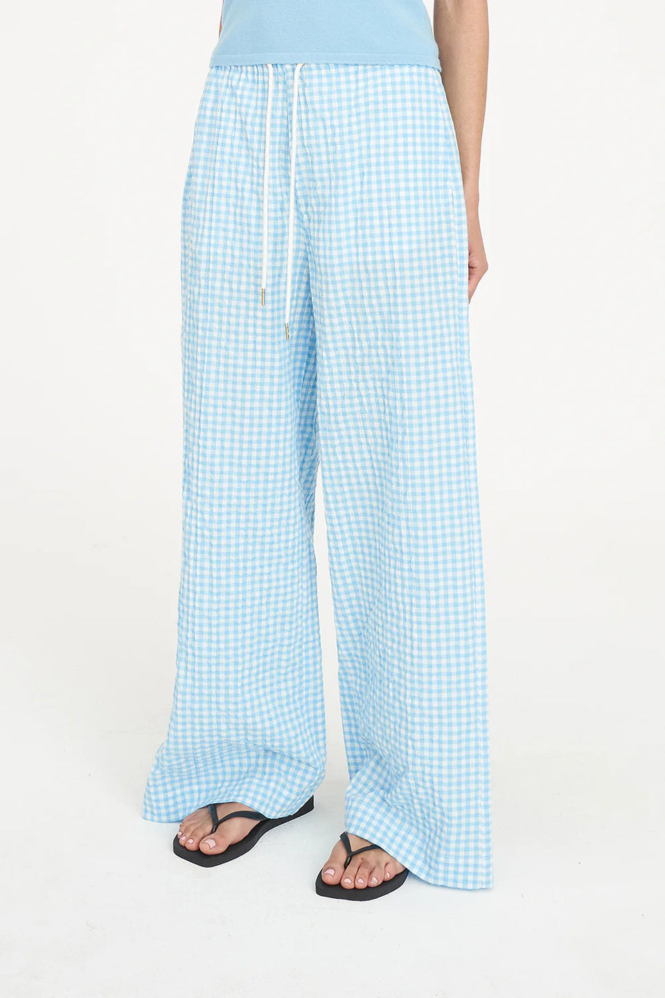 Huffer Catalina Sabine Pant - Blue Chalk