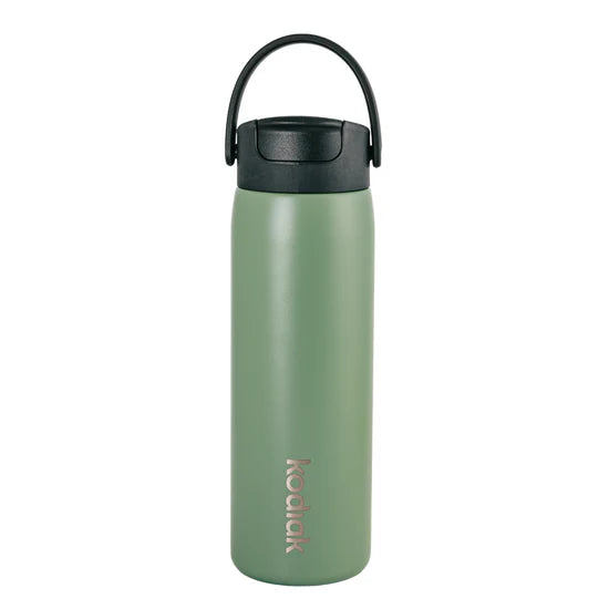 Kodiak Impact Bottle 710ml - Green Matte - Stencil