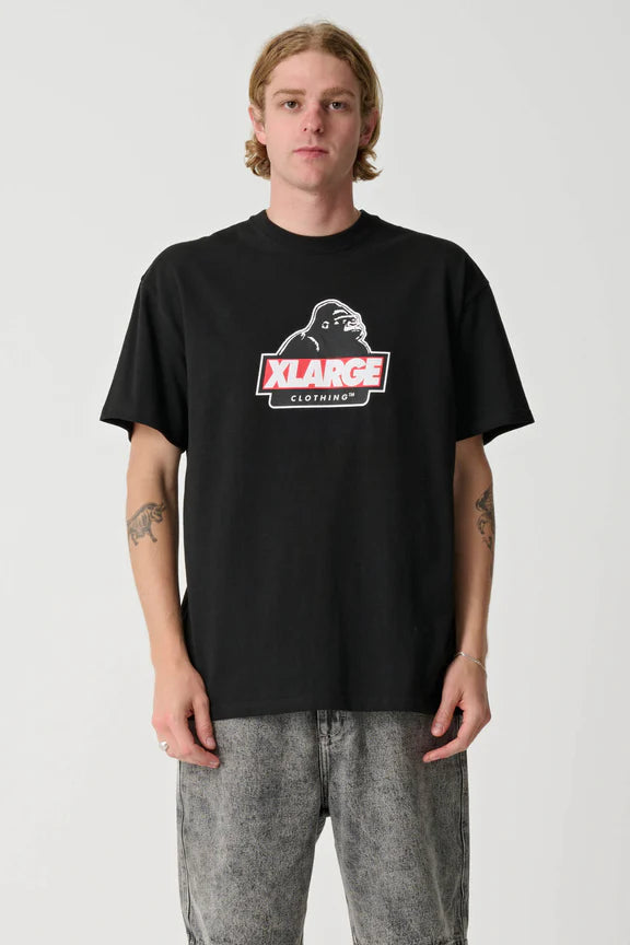 XLarge Slanted S/S Tee - Black