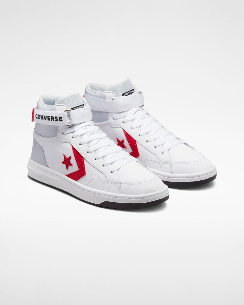 Converse Pro Blaze V2 Mid White/Ghosted/Red