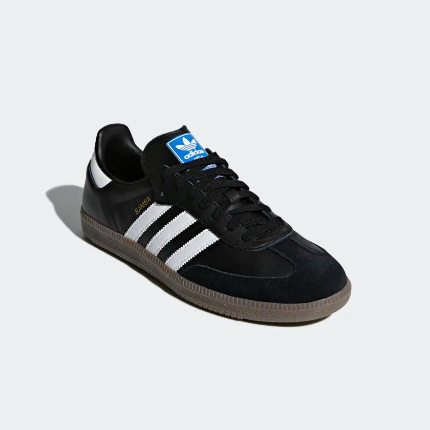 Adidas Samba OG Core Black / Cloud White / Gum - Stencil