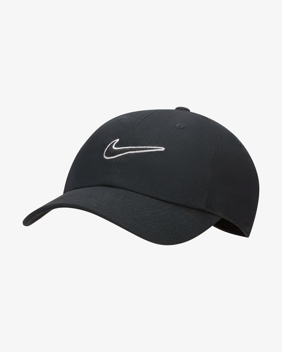 Nike Club Unstructured Swoosh Cap Black/Black
