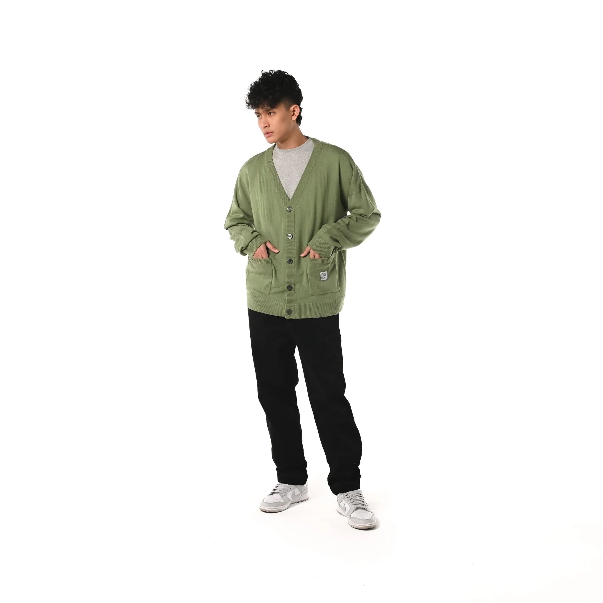 Cosmic Alfon Cardigan - Mint - Stencil