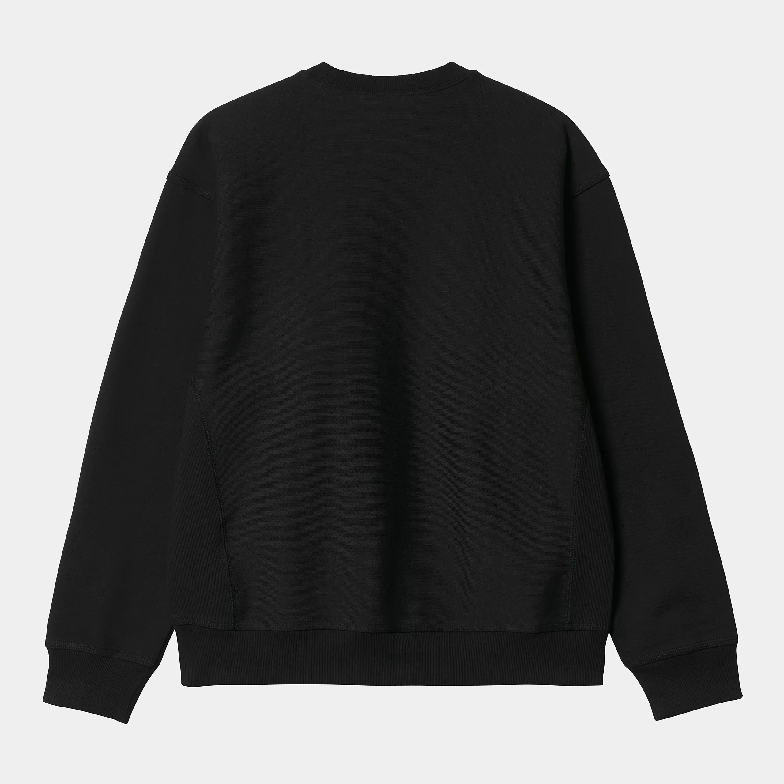 Carhartt American Script Sweatshirt - Black - Stencil