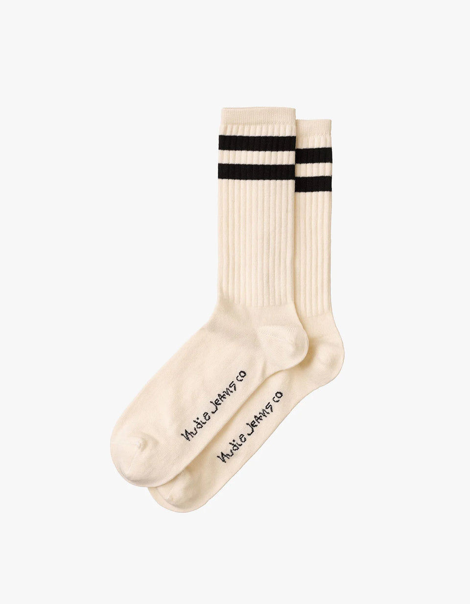 Nudie Amundsson Sport Socks Off white