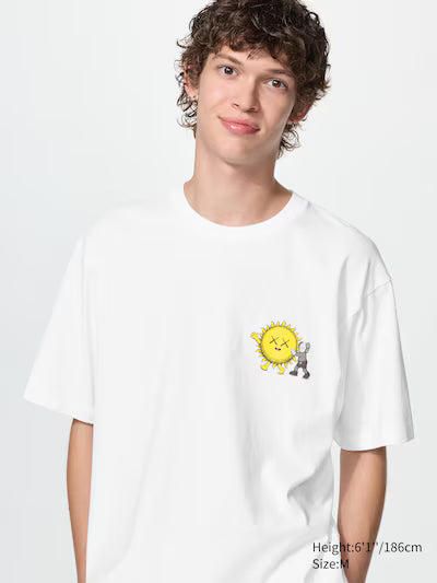 Uniqlo x Kaws Sun Universe UT Graphic T-Shirt - White