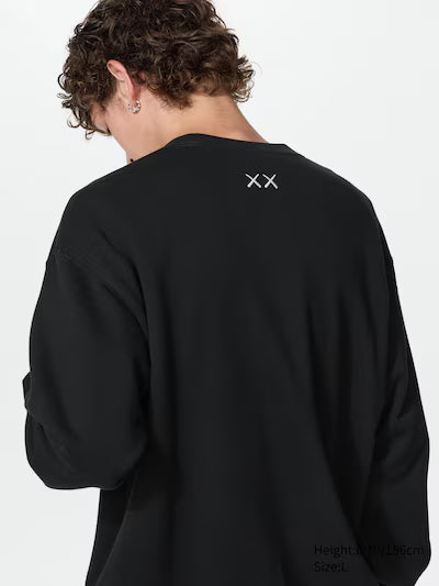 Uniqlo x Kaws Moon Universe Sweatshirt - Black