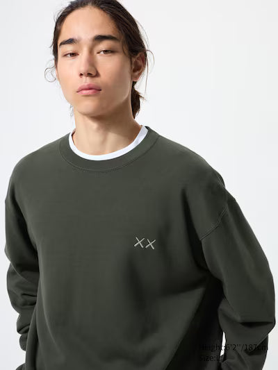 Uniqlo x Kaws Earth Universe Sweatshirt - Grey
