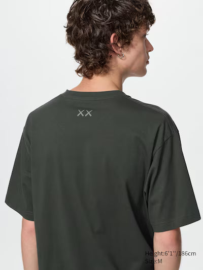 Uniqlo x Kaws Earth Universe UT Graphic T-Shirt - Grey