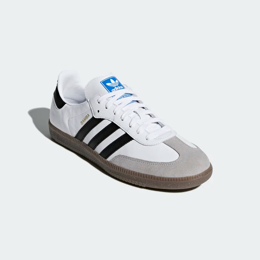 Adidas Samba OG Cloud White / Core Black / Clear Granite - Stencil