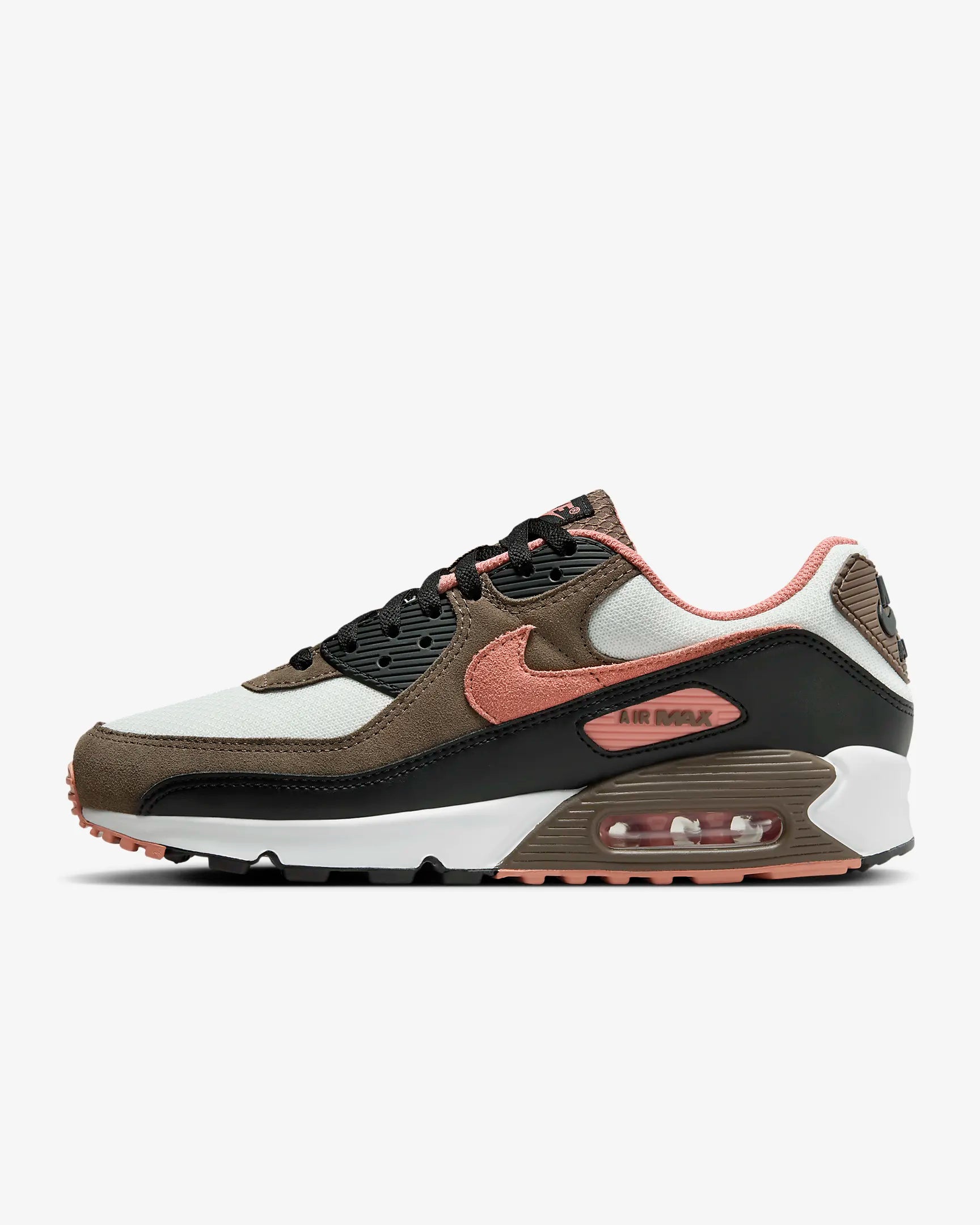 Nike Air Max 90 - Summit White / Red Stardust - Stencil