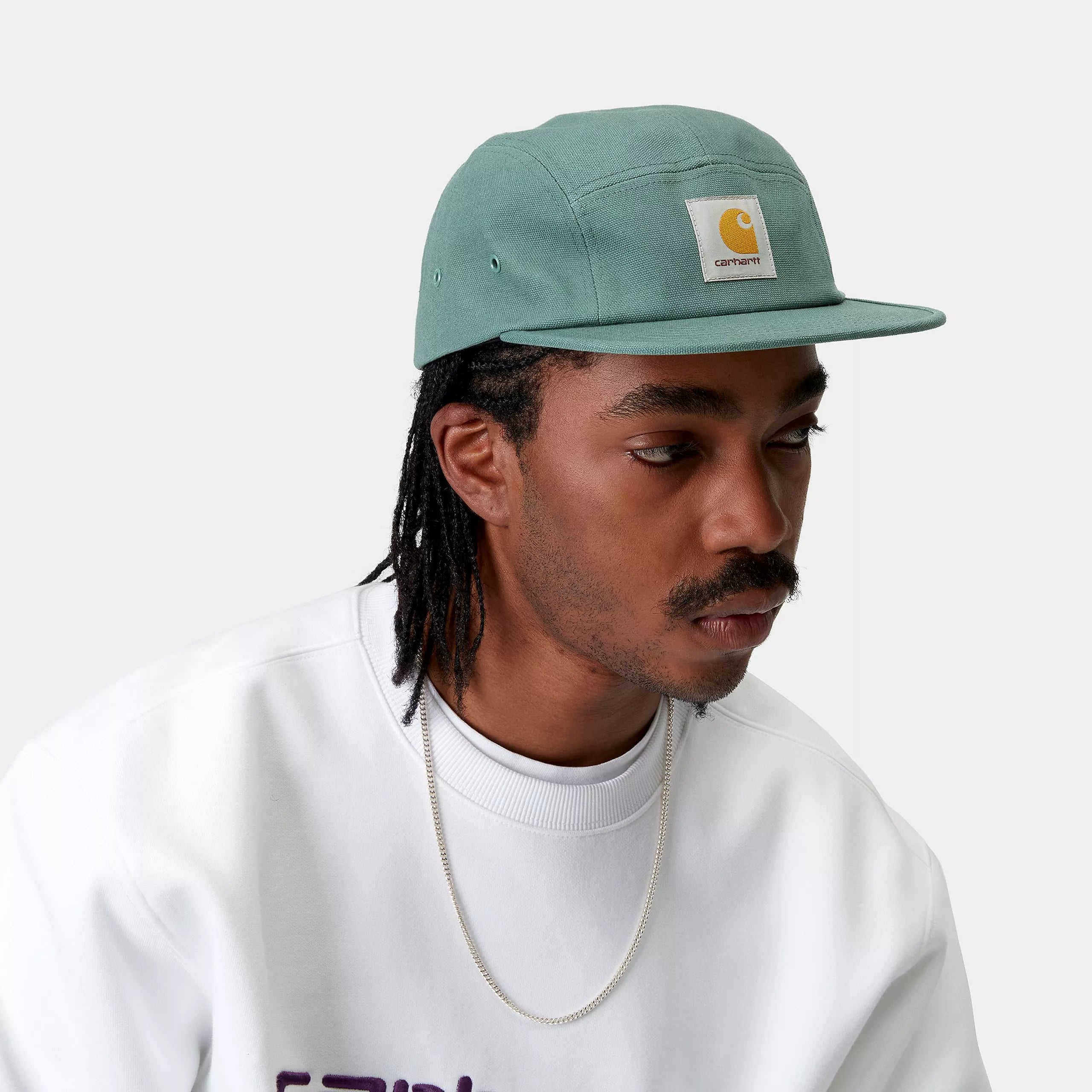 Carhartt Backley Cap - Silver Pine - Stencil