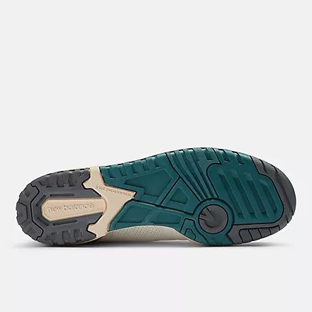 New Balance 550 - Sea Salt with New Spruce and Calcium - Stencil