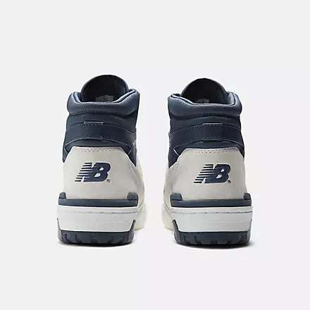 New Balance 650 Sea salt with nb navy and dawn glow - Stencil