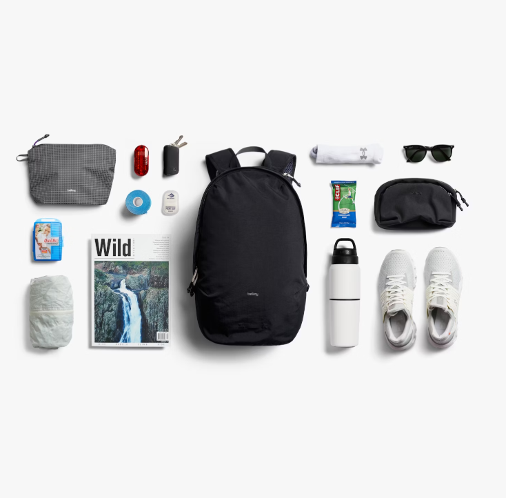 Bellroy Lite Daypack - Black - Stencil