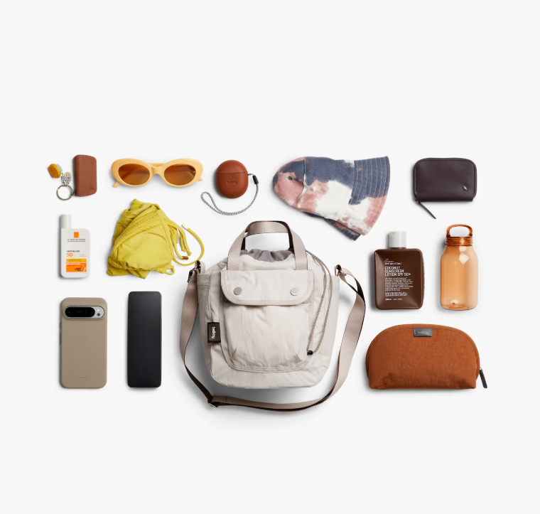 Bellroy Cinch Bucket Bag - Oat