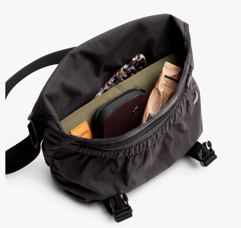 Bellroy Cinch Mini Messenger - Charcoal - Stencil