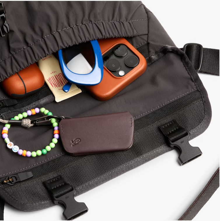 Bellroy Cinch Mini Messenger - Charcoal - Stencil