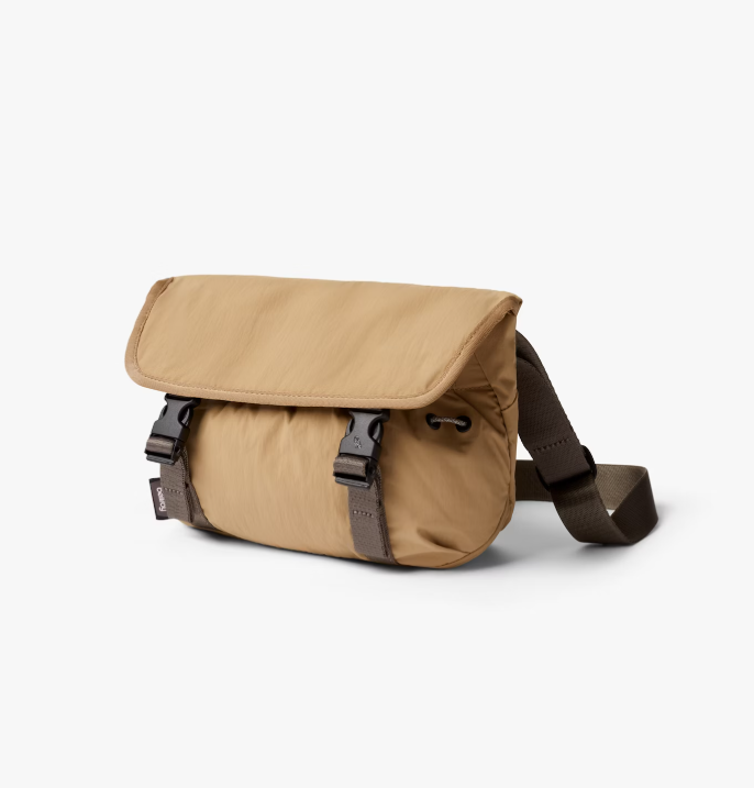 Bellroy Cinch Mini Messenger - Sand Dune - Stencil