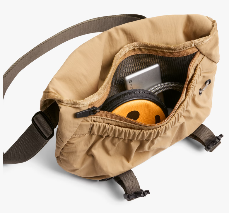 Bellroy Cinch Mini Messenger - Sand Dune - Stencil
