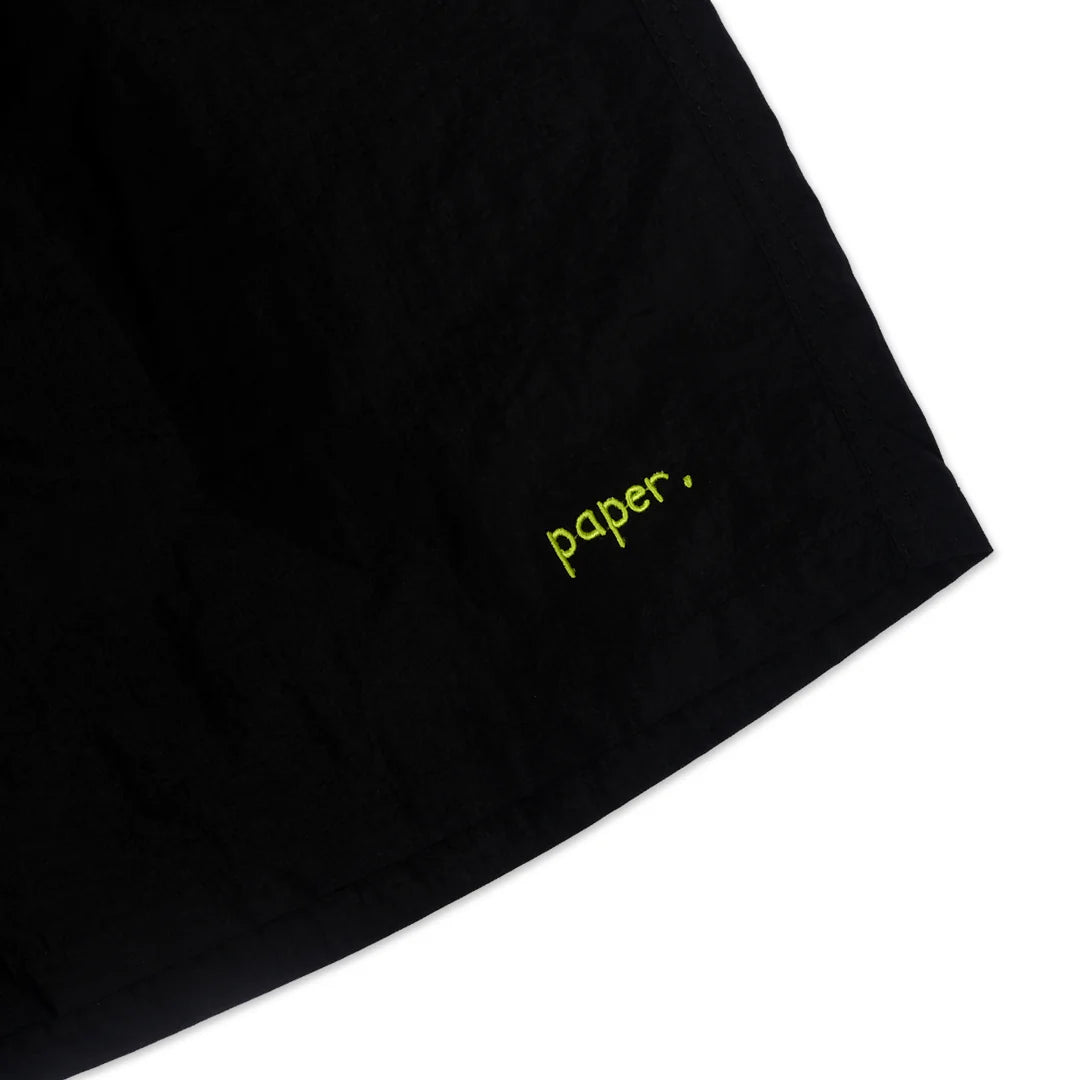 Paper Relax Short - Black - Stencil