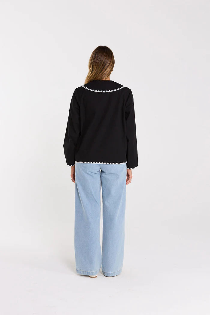 Thing Thing Stitchline Jacket - Black