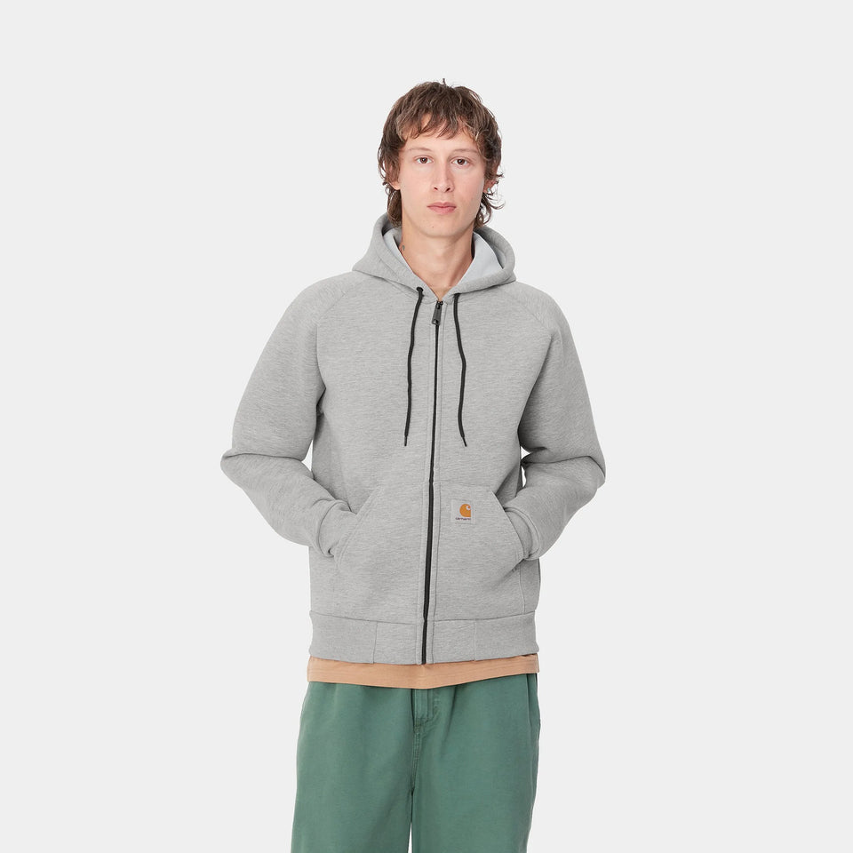 Carhartt Car-Lux Hooded Jacket - Grey Heather