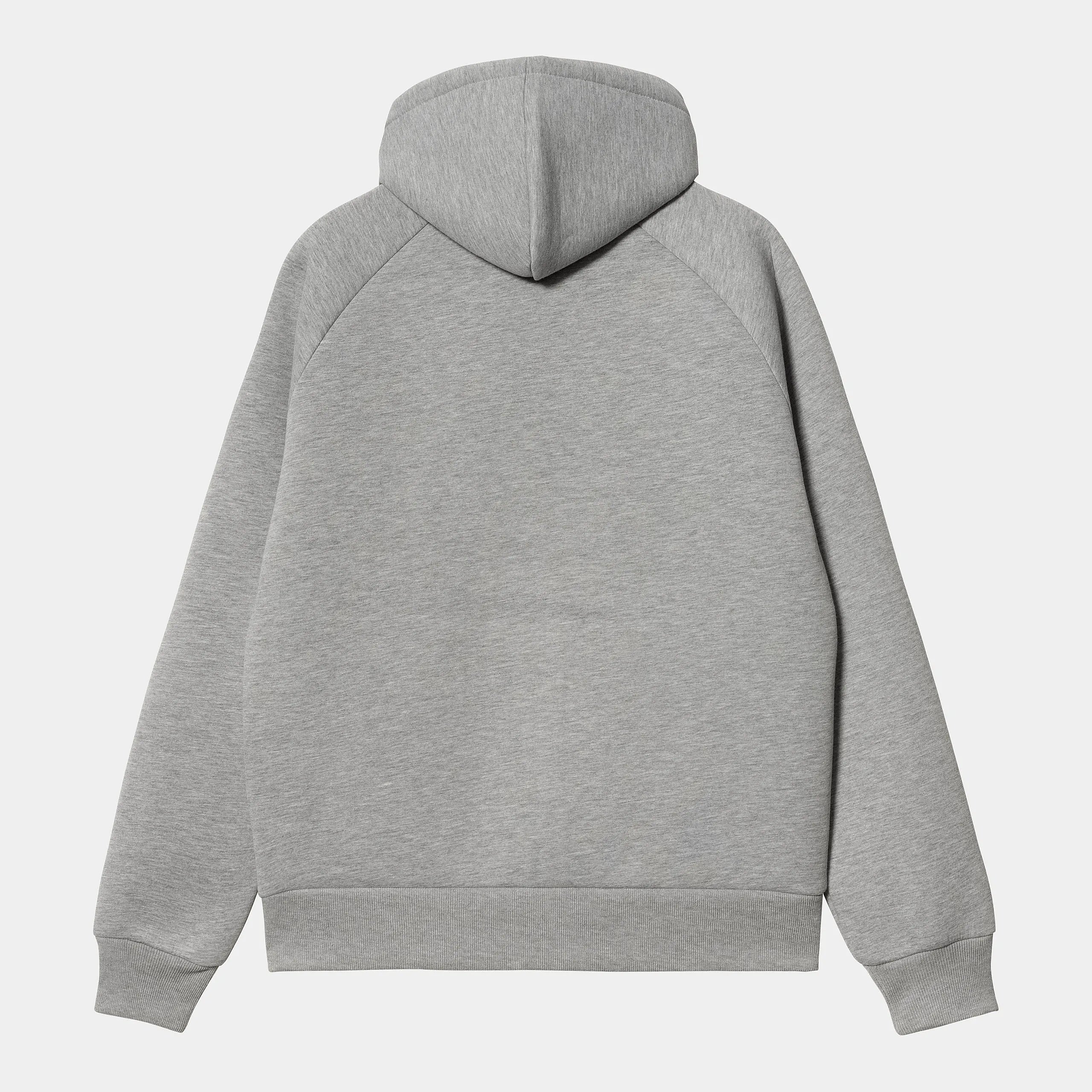 Carhartt Car-Lux Hooded Jacket - Grey Heather - Stencil