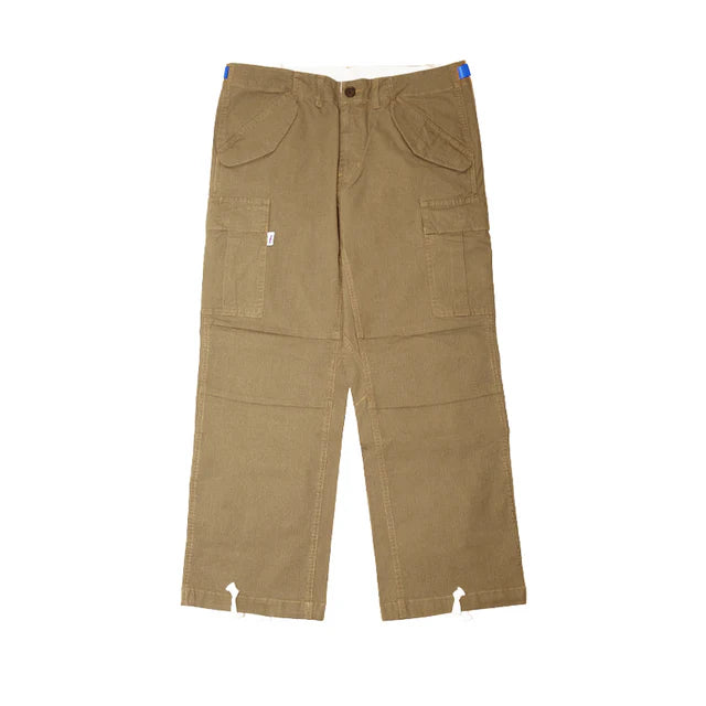 Paper Utility Cargo Pant - Khaki