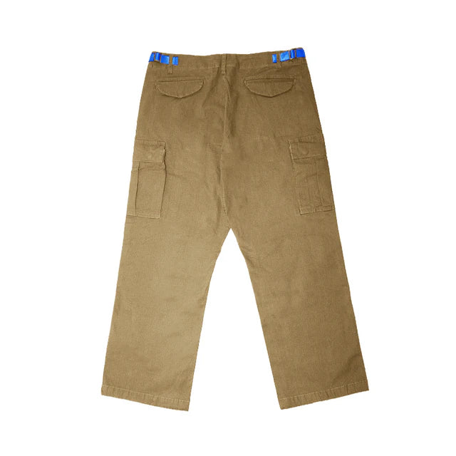Paper Utility Cargo Pant - Khaki
