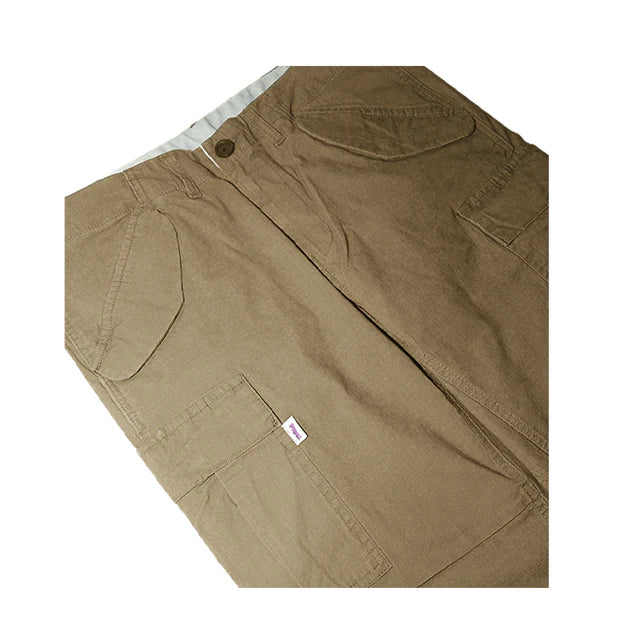 Paper Utility Cargo Pant - Khaki