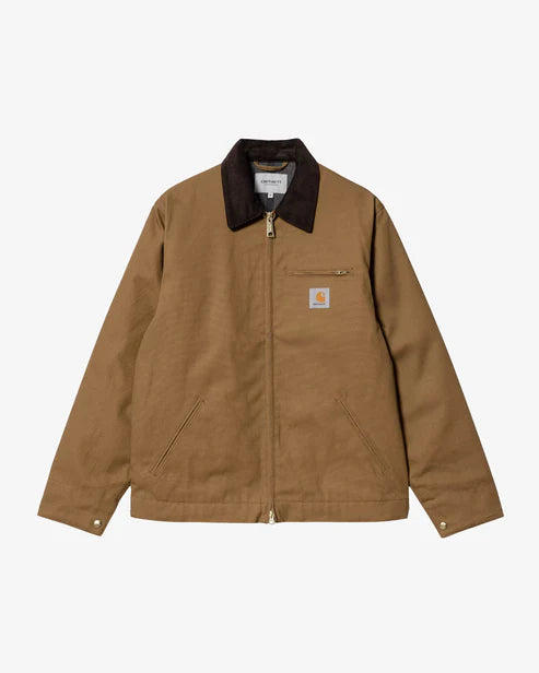 Carhartt Detroit Jacket - Hamilton Brown / Tobacco Rigid Blanket Lined