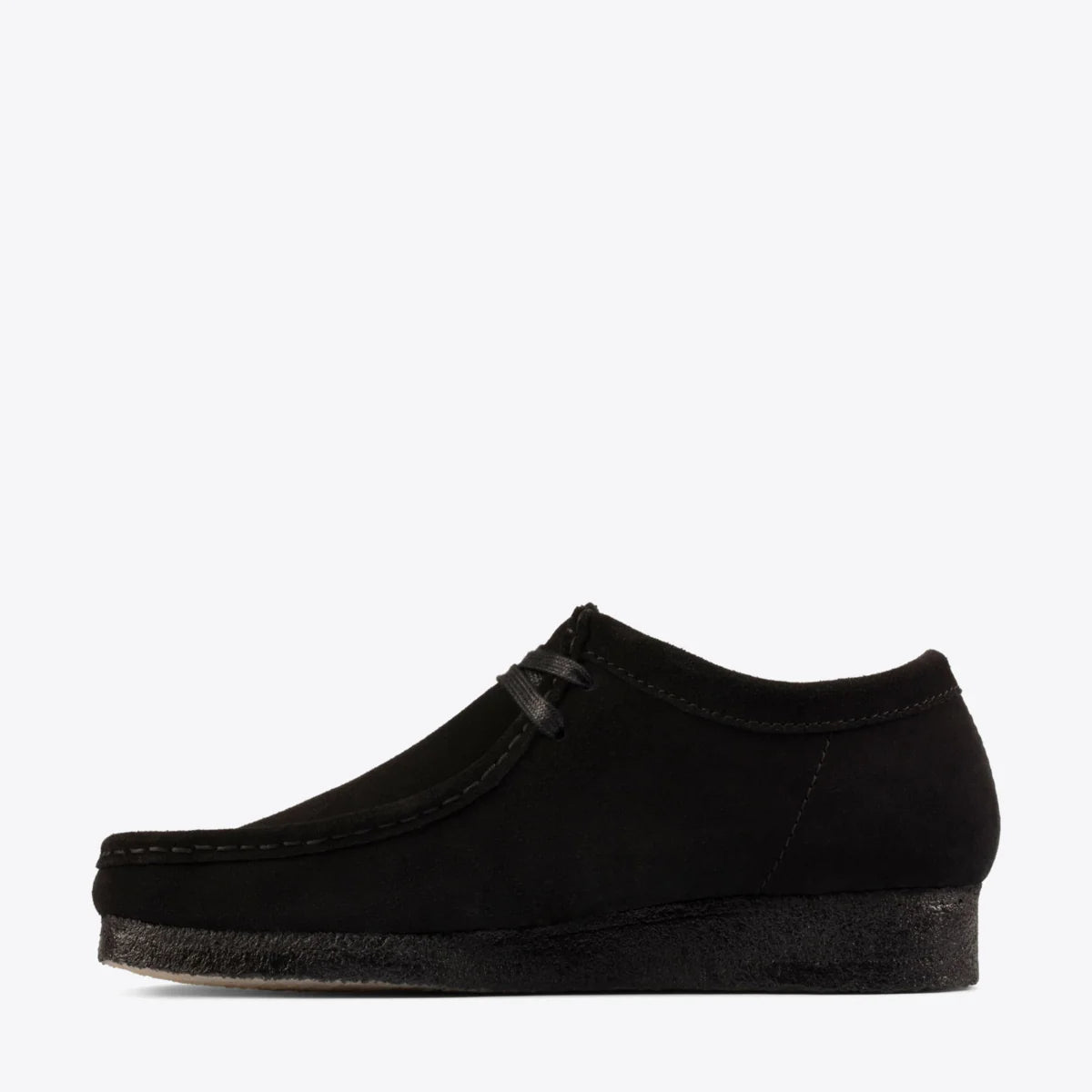 Clarks Wallabee - Black Suede - Stencil